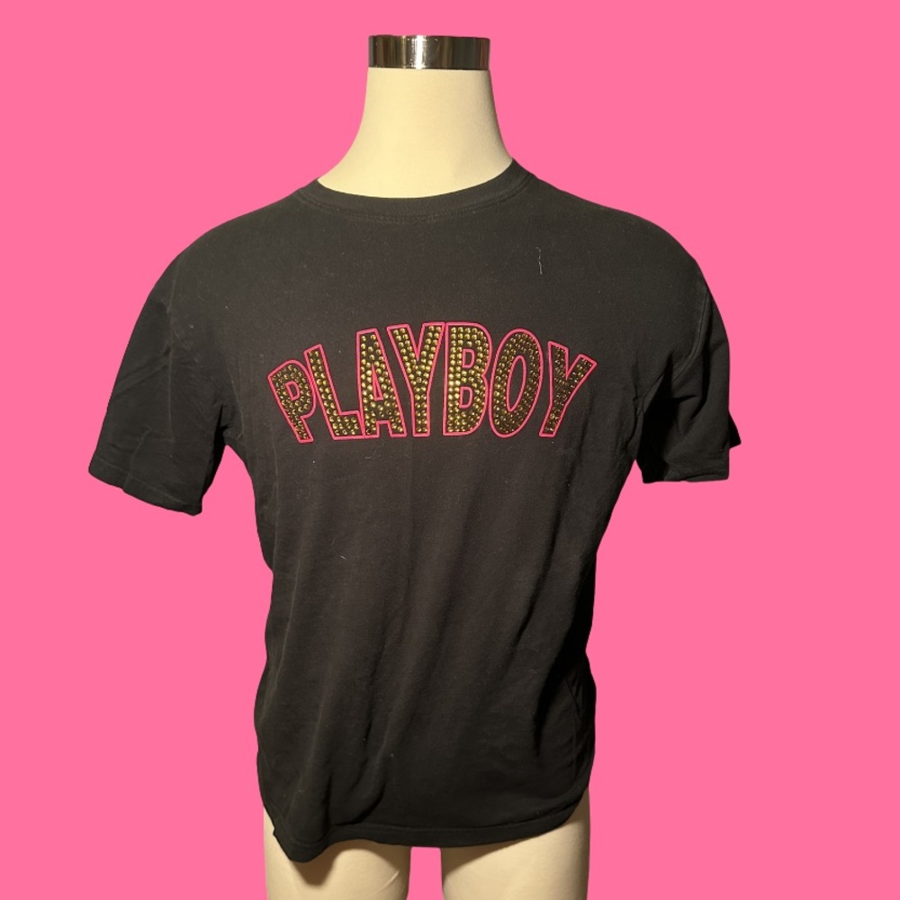 Playboy Rhinestone T-Shirt